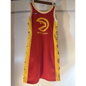 NBA Hardwood Classics Atlanta Hawks Jersey Dress Size Medium Y2K Vintage Rare